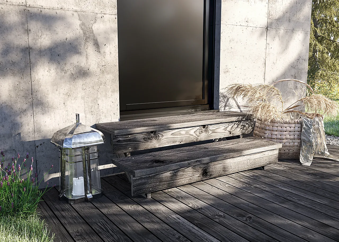 Trappevange 3-trinn 543 mm null - null - 3 - Miniatyr