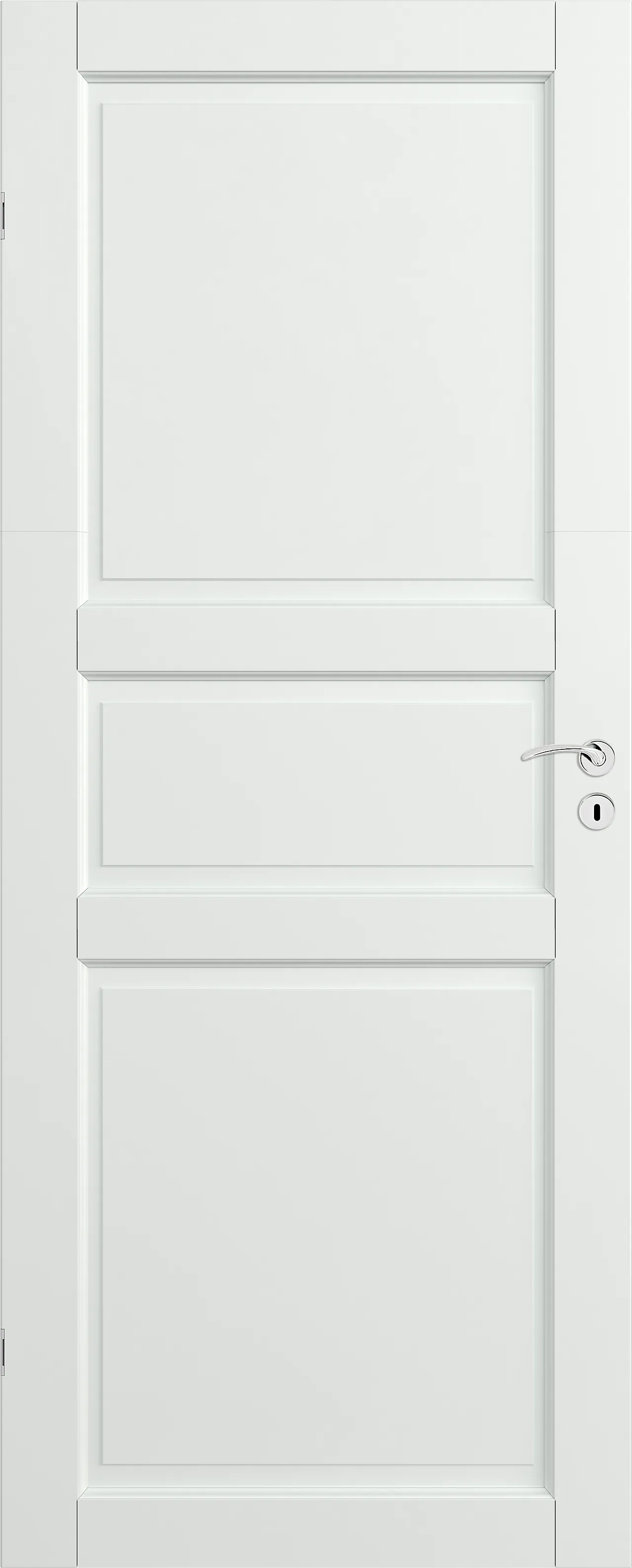 Innerdør Sindre 70x210 cm hvit null - null - 2 - Miniatyr