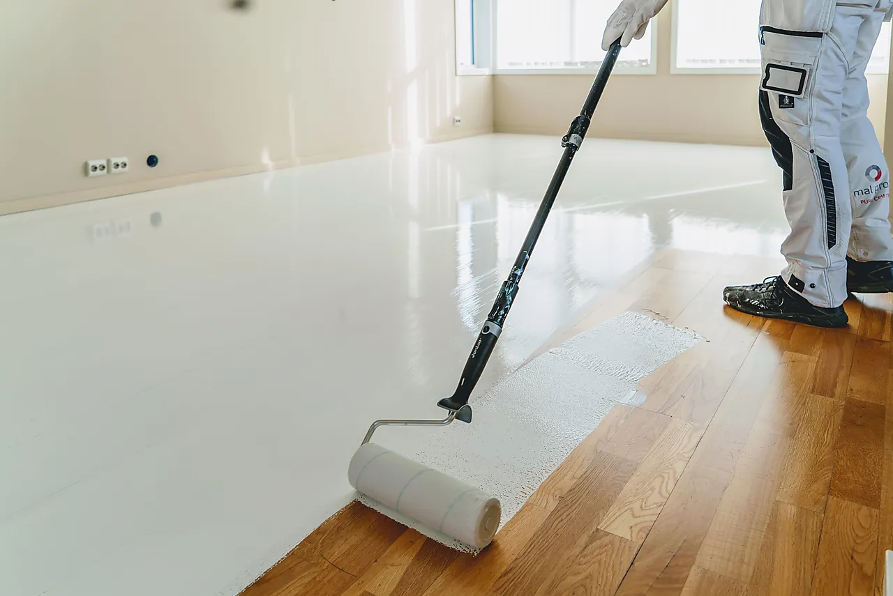 Trestjerner premium gulvmaling klassisk hvit base 2,7l null - 2,7 L - 3 - Miniatyr