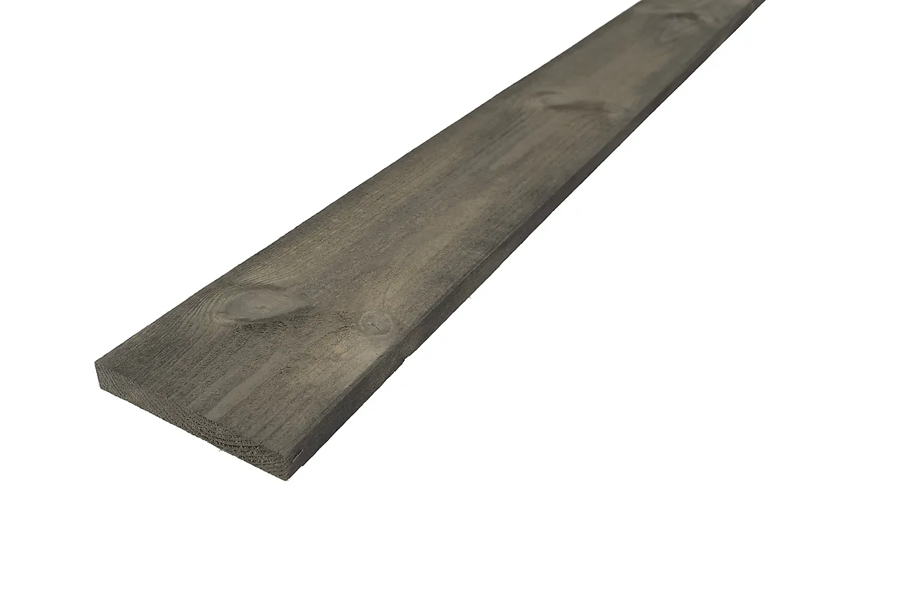 Kledning rektangulær furu 19x123 mm grå null - null - 2 - Miniatyr
