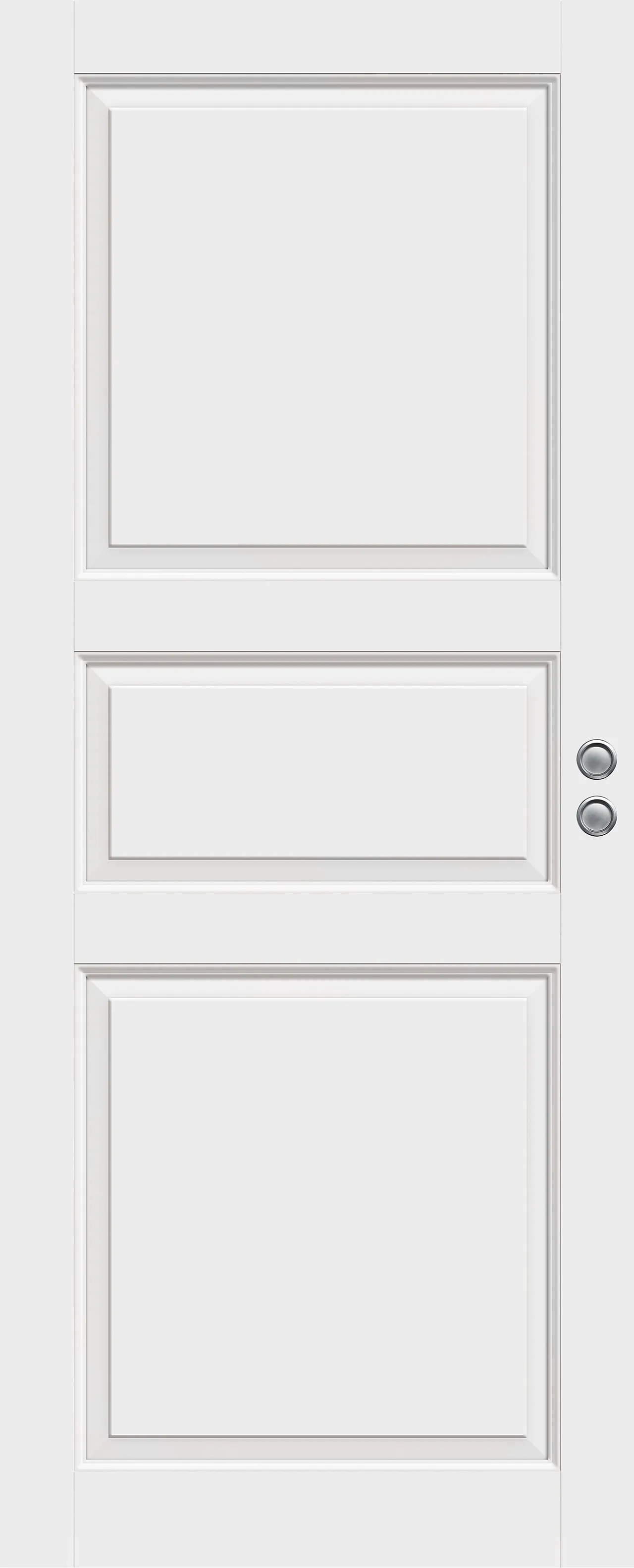 Skyvedør Jonas hvit 80x210 cm Skyvedør Jonas hvit 80x210 cm