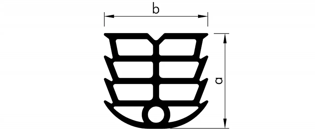 Fugeprofil klm 10 nitriflex