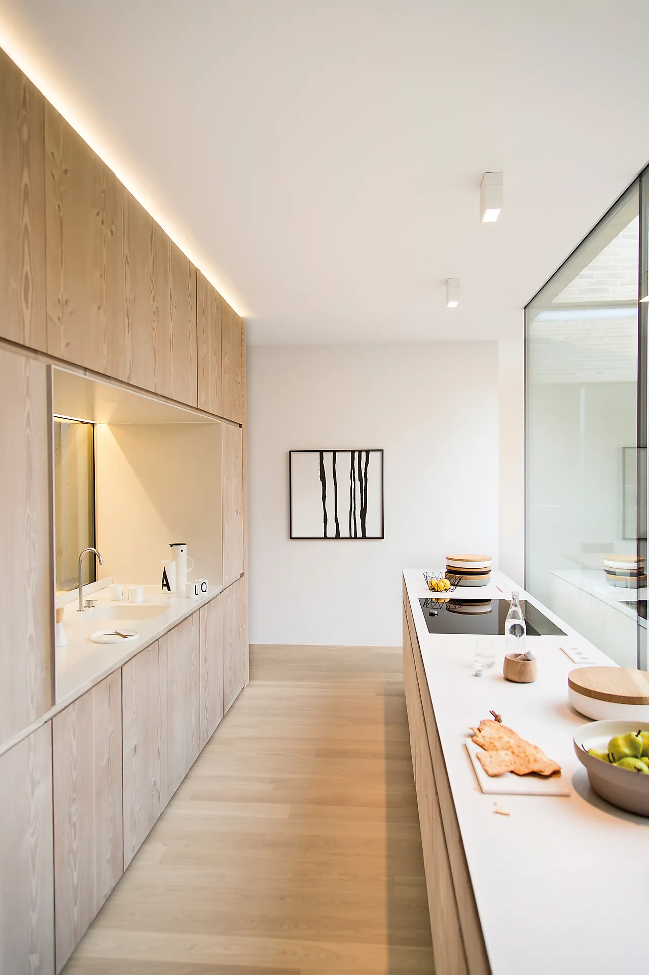 Boen parkett Eik Andante Plank Live Pure lakk