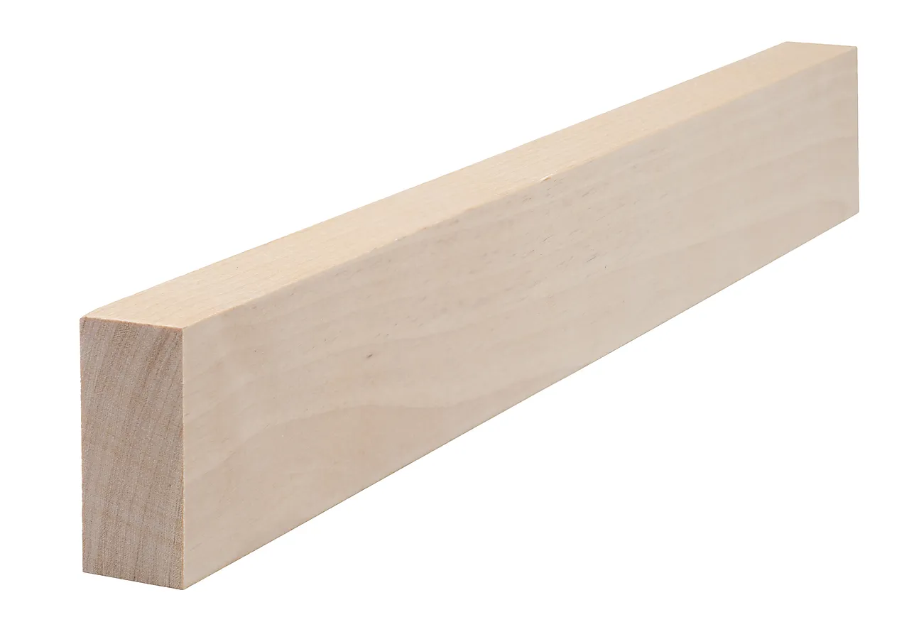 Ask 21x045 spile hvittonet glattkant i ask