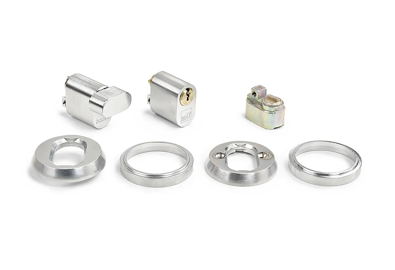 Multisett 44 Børstet krom