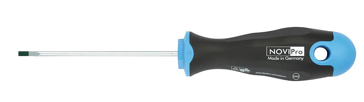 Skrutrekker flat 3,0x0,5x80 mm Novipro Ergonic