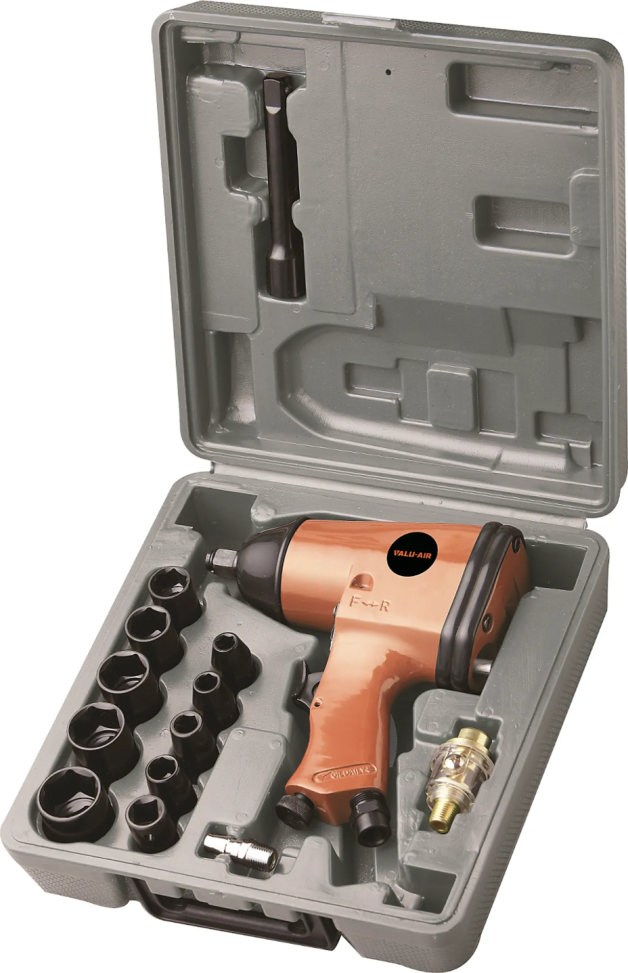 Muttertrekkersett 17 deler 1/2" Muttertrekkersett 17 deler 1/2"