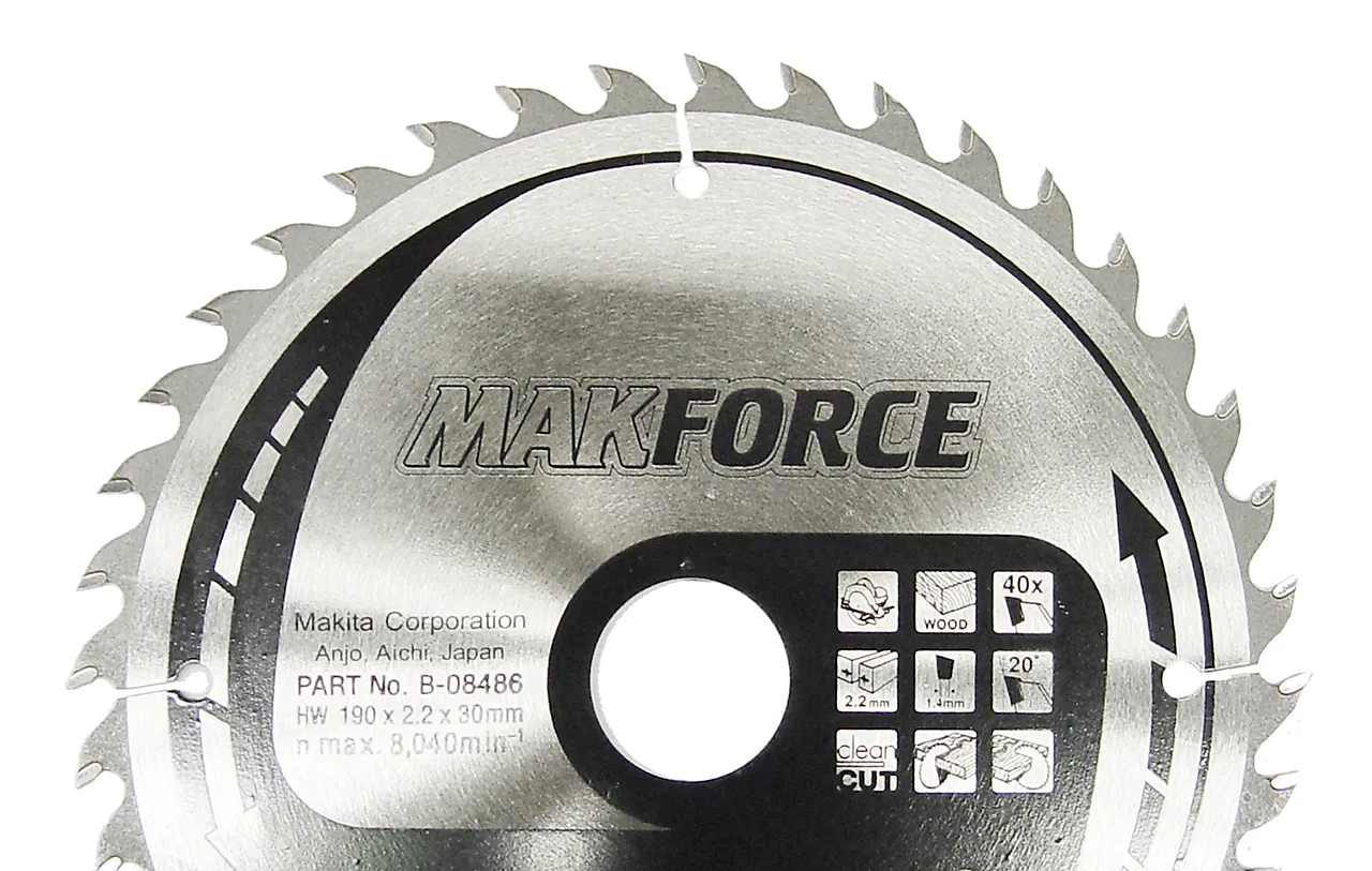 Sirkelsagblad B-22006 136 x 20 mm 36T Sirkelsagblad B-22006 136 x 20 mm 36T