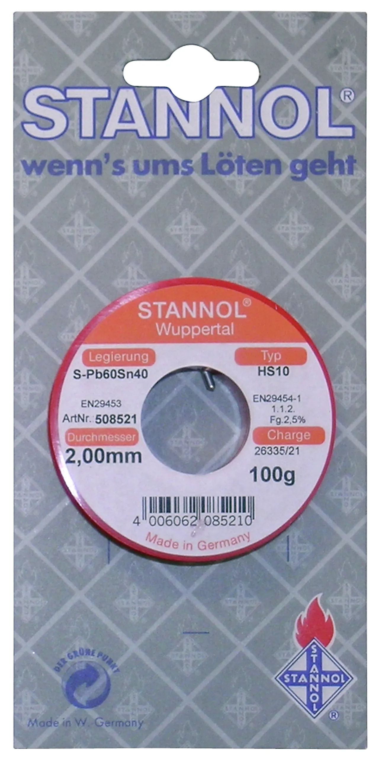 Loddetinn sb 100g 940-047