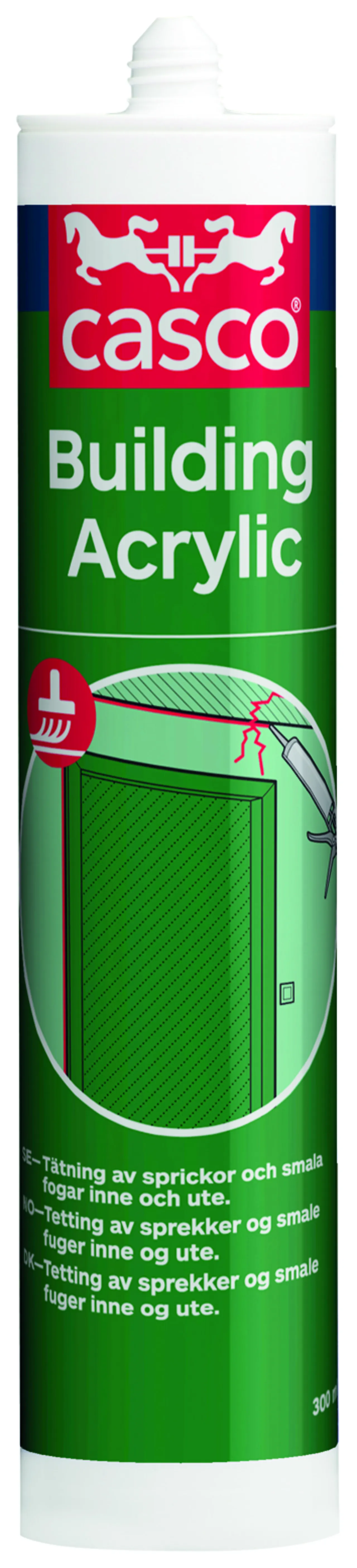 Building acrylic 300 ml sort