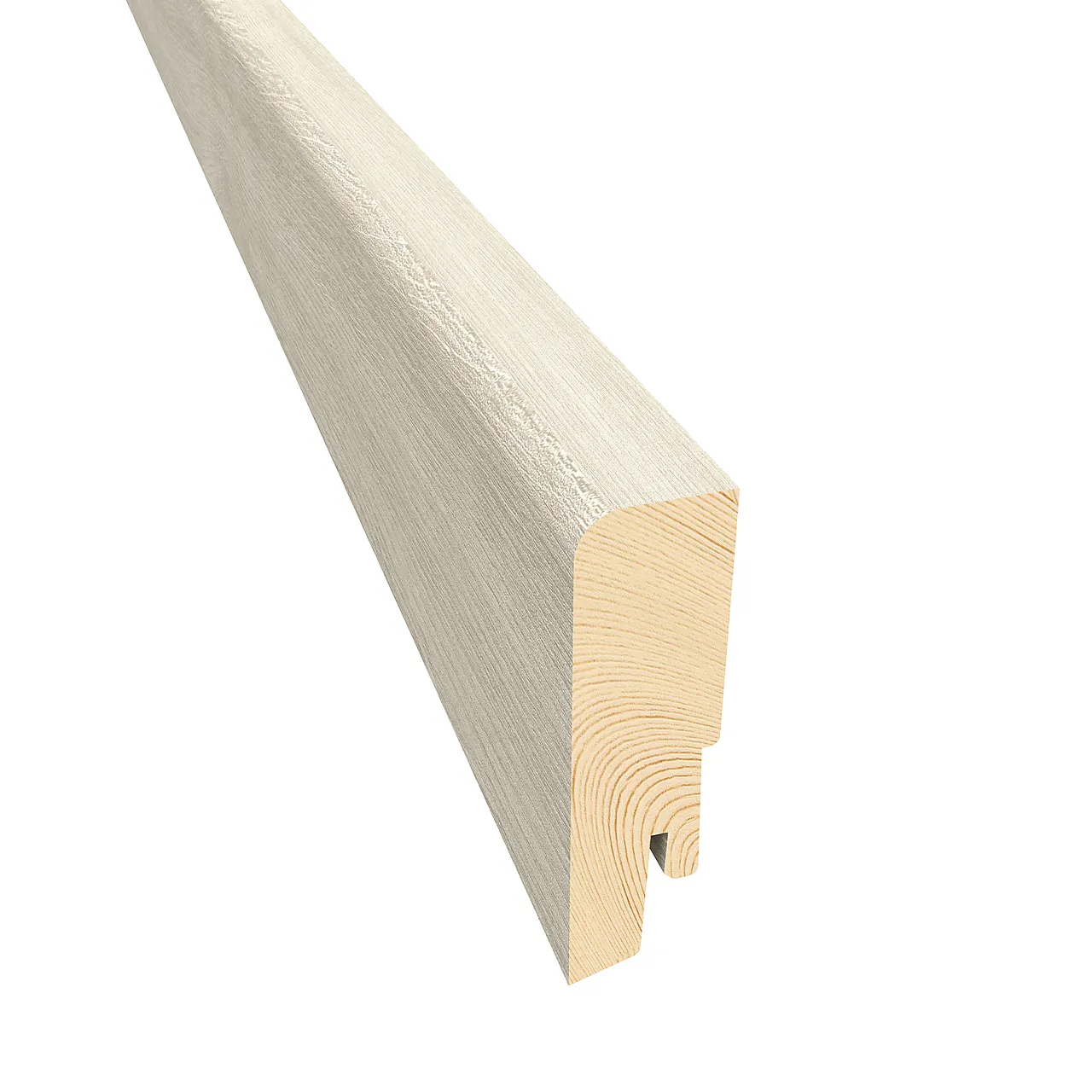 Gulvlist finért 16x60 mm Sky ultramatt null - null - 2 - Miniatyr