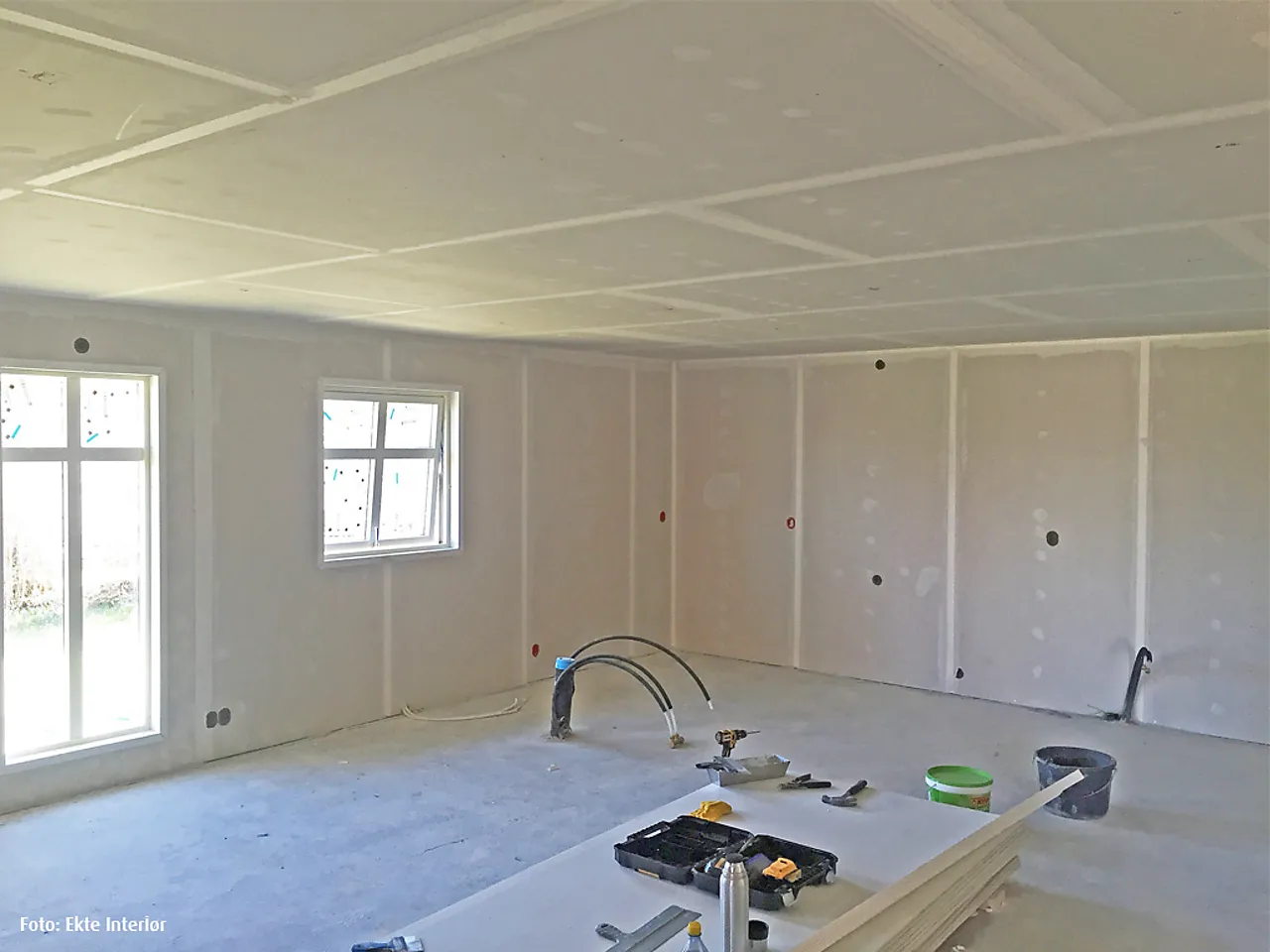 Gipsplate 12,5 mm standard 120x270 cm null - null - 2 - Miniatyr