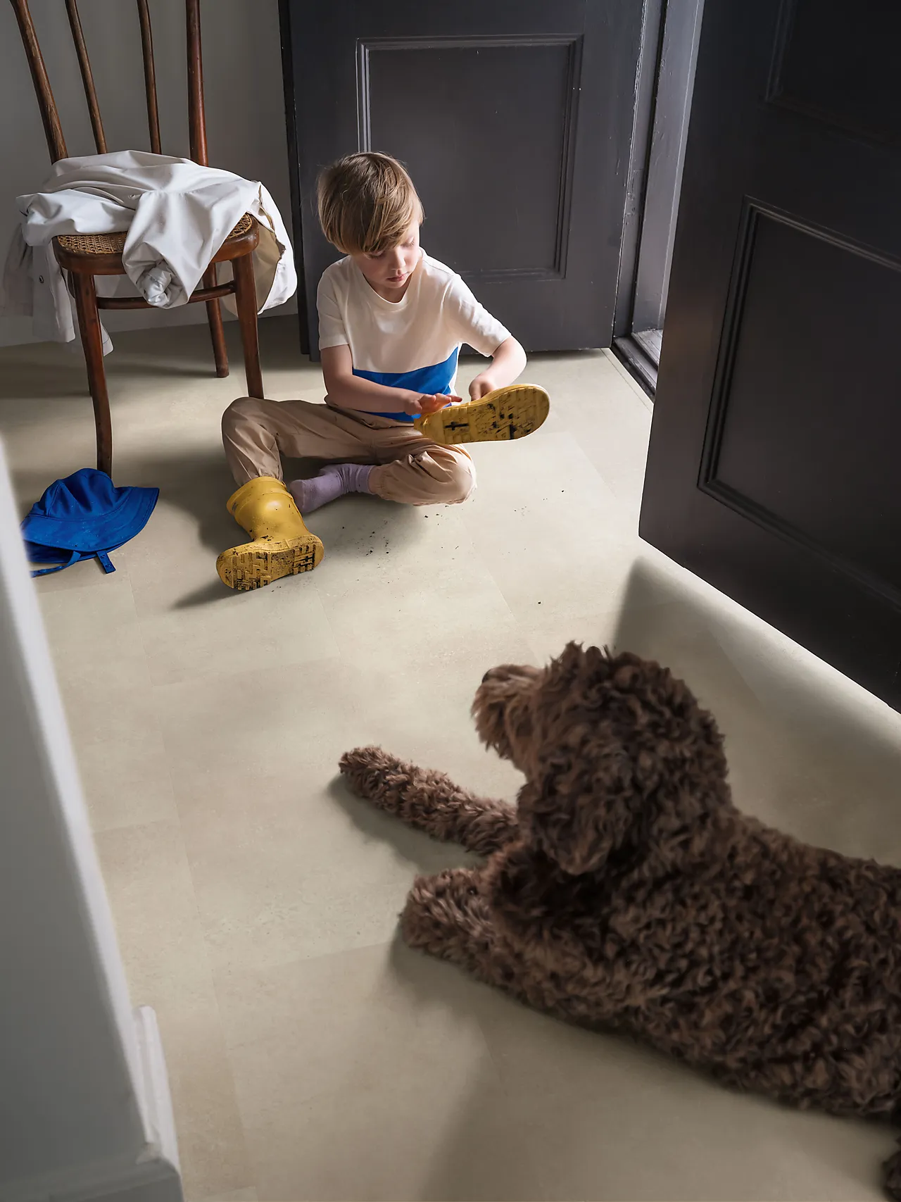 Vinylgulv Pergo Aura Pad Pro Coral Stone Vinylgulv Pergo Aura Pad Pro Coral Stone