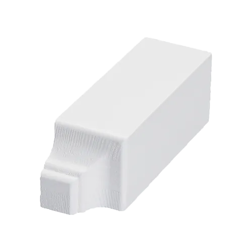 Takkloss 33x33x110 mm A4 stk hvitmalt