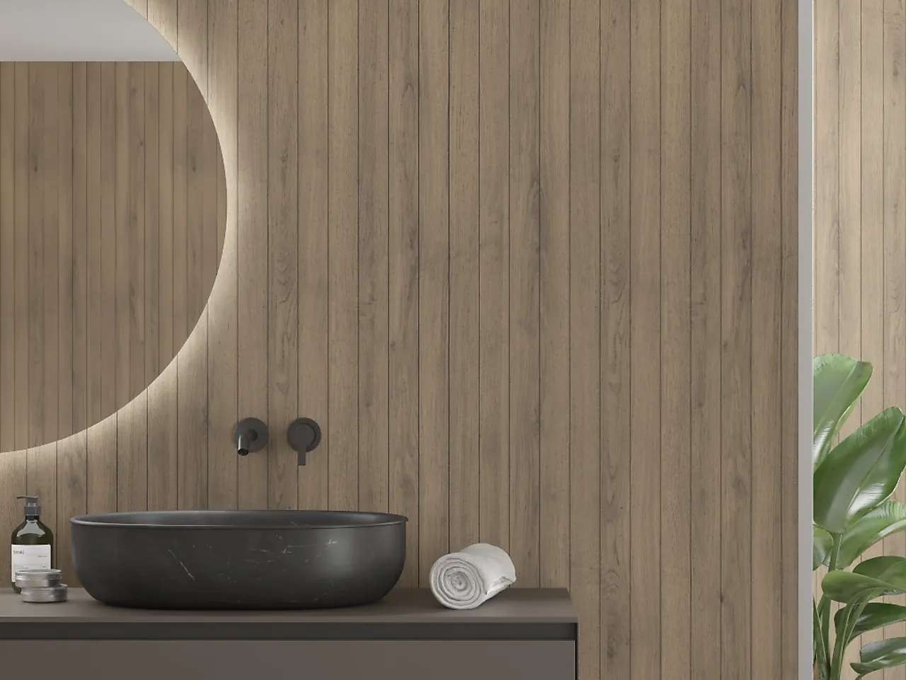 Badersomspanel 2164m0500 pure oak spiler 10x620x2400