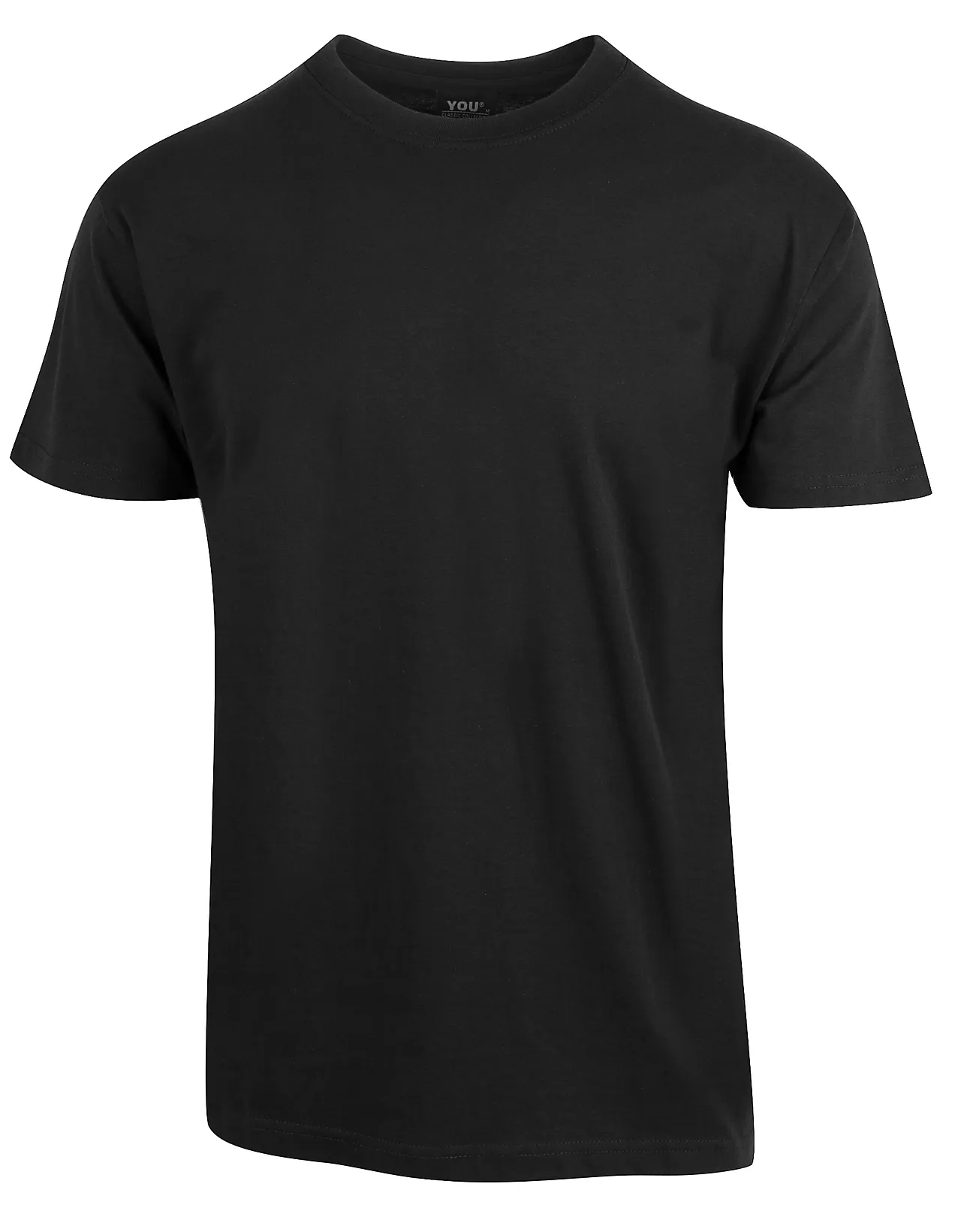 YouBrands T-skjorte Classic Svart 3XL