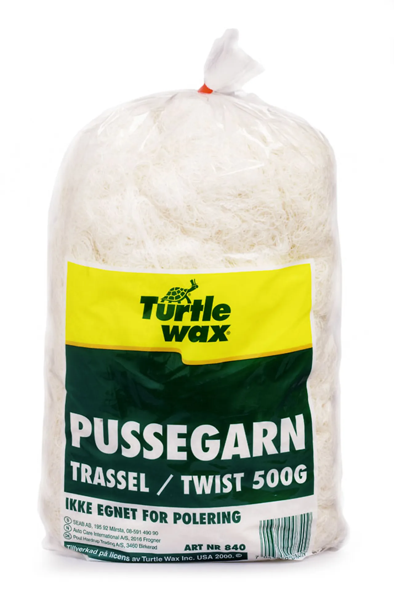 Turtle Wax Pussegarn 500 gr Turtle Wax Pussegarn 500 gr