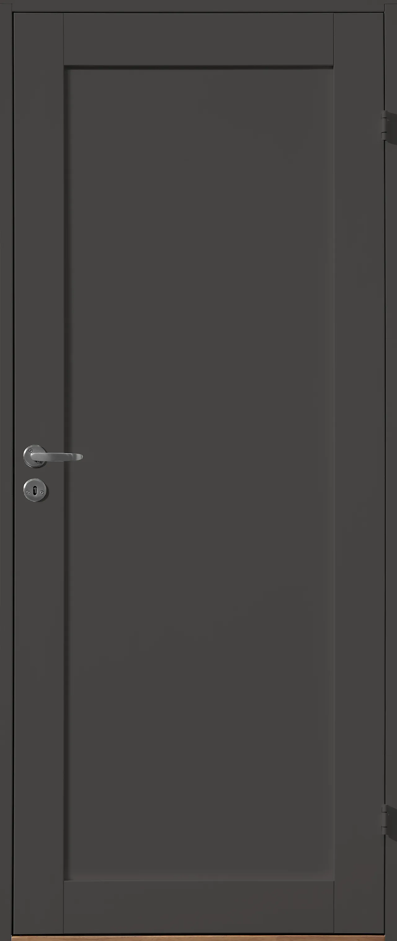 Innerdør ID Line 1 speil sort 90x200 cm