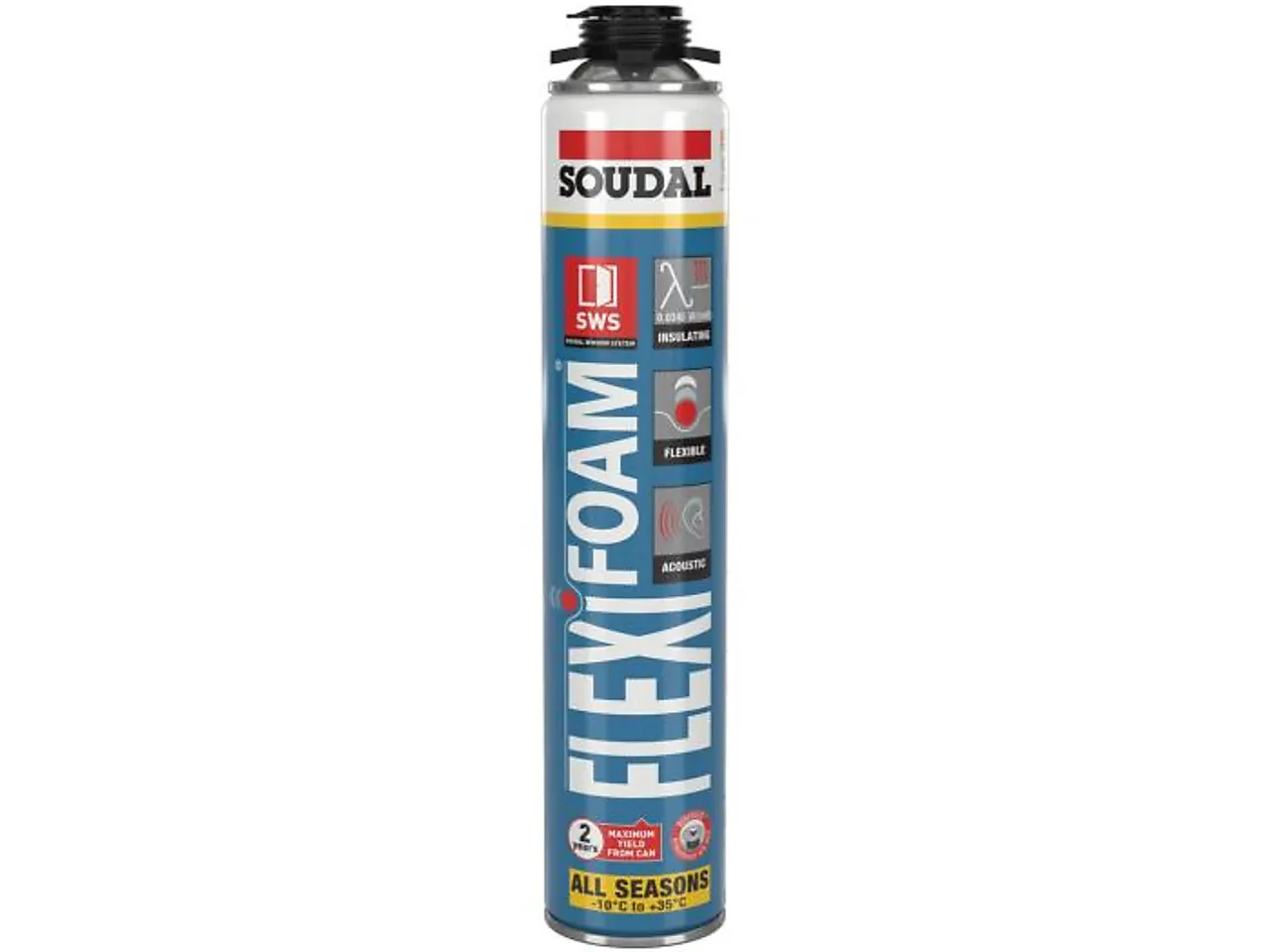 Fugeskum pistol flexifoam 750 ml