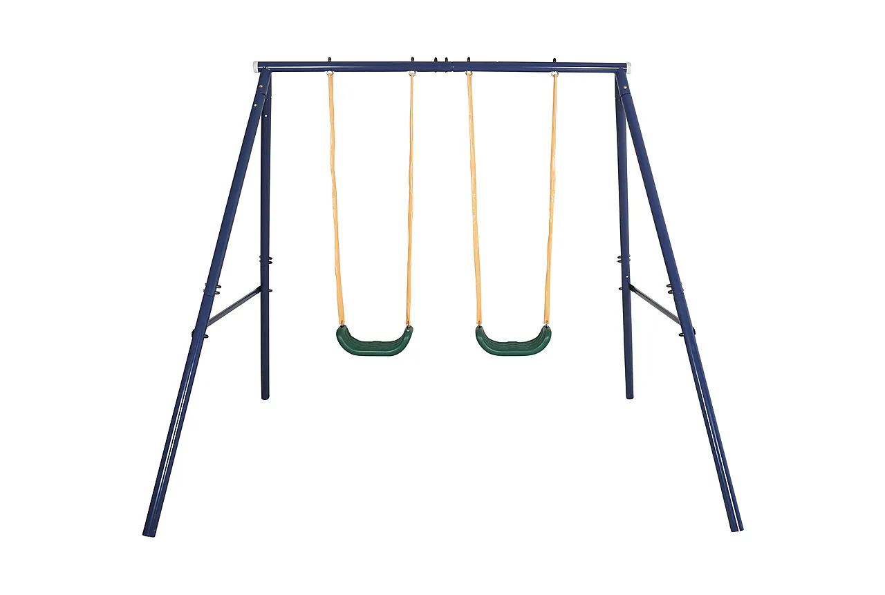 Huskestativ stål med 2 husker null - null - 2 - Miniatyr