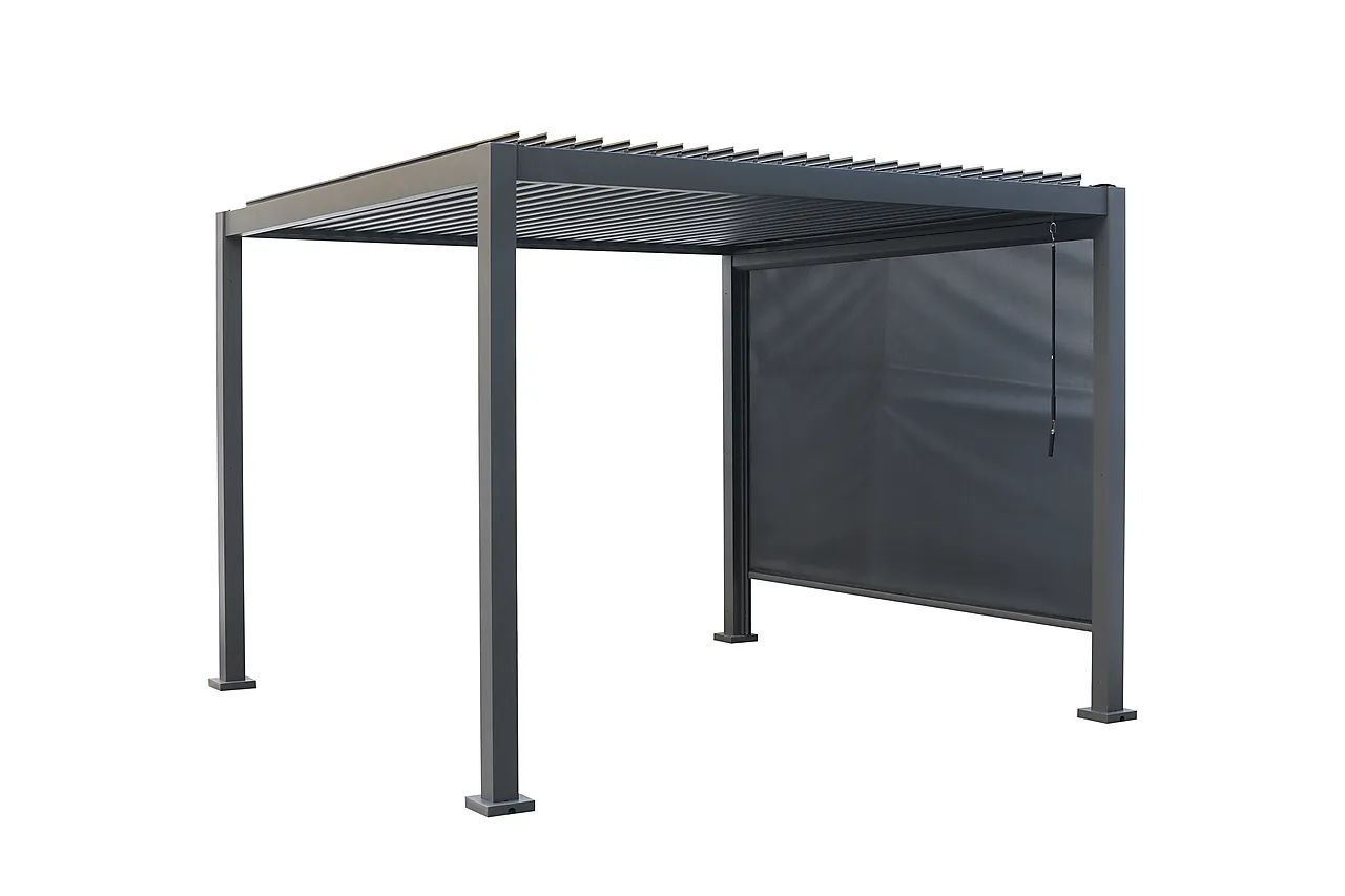 Pergola sort Outfit 3x3x2,3 meter null - null - 2 - Miniatyr