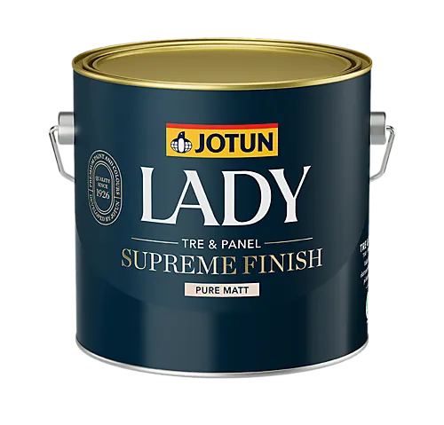 Lady Supreme Finish 03 hvit base 2,7 liter pure matt
