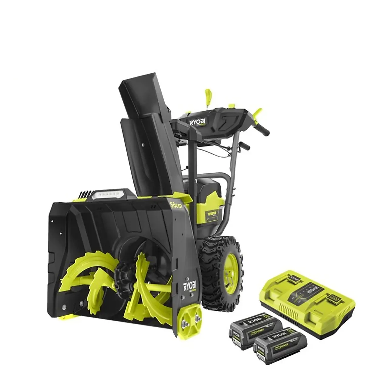 Ryobi RY36STX56A-250 snøfreser 36V totrinns 56 cm