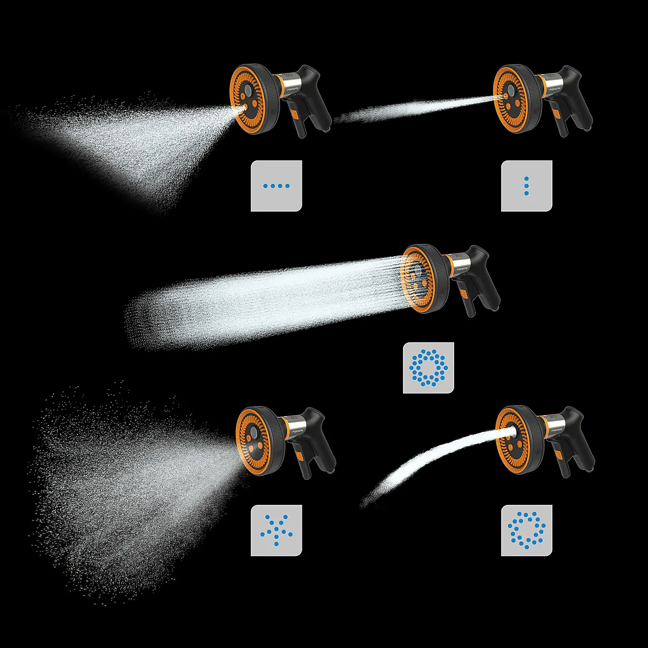 Fiskars sprøytepistol multi comfort frontgrep null - null - 2 - Miniatyr