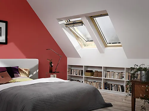 Takv mh 78x98 furu lakk 3-lags gl velux midthengslet 3-lags glass
