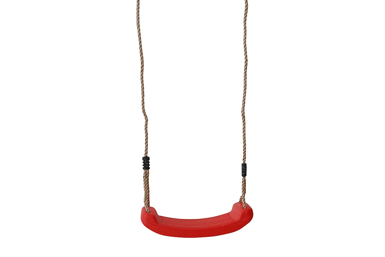 Huskesete i plast rød