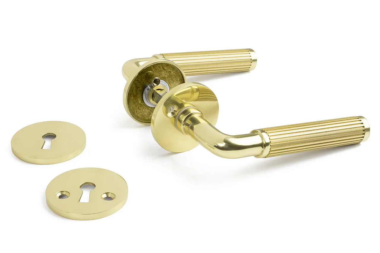 Wimbledon dørhåndtak innerdør polert messing Wimbledon dørhåndtak innerdør polert messing