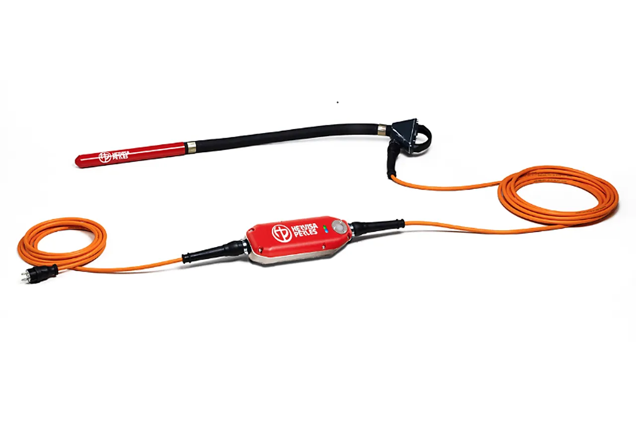 Dekkevibrator høyfrekvens 38 mm med omformer