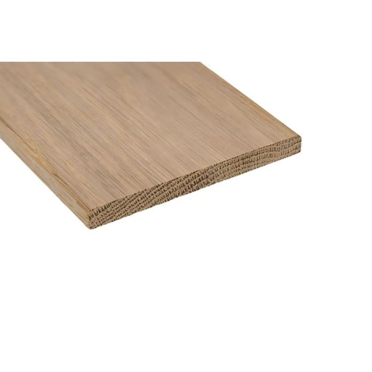 Terskel 90 cm flat under 15 mm hvitpigmentert lakkert eik Terskel 90 cm flat under 15 mm hvitpigmentert lakkert eik