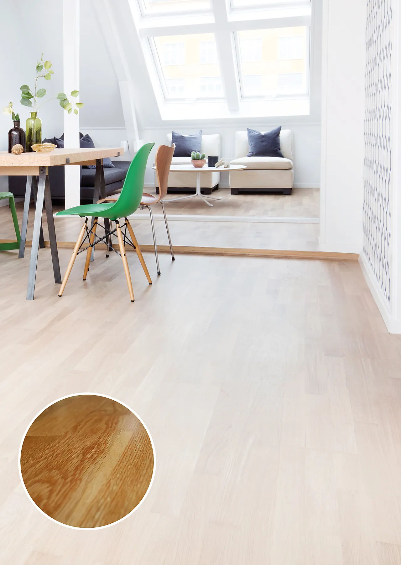 Gulvolje hvit 0,68 liter null - null - 2 - Miniatyr