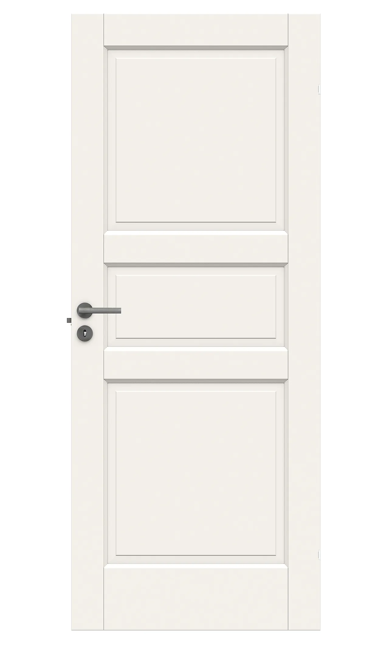 Dør craft 03 7x20 hvit malt klassisk fyllingsdør null - null - 2 - Miniatyr