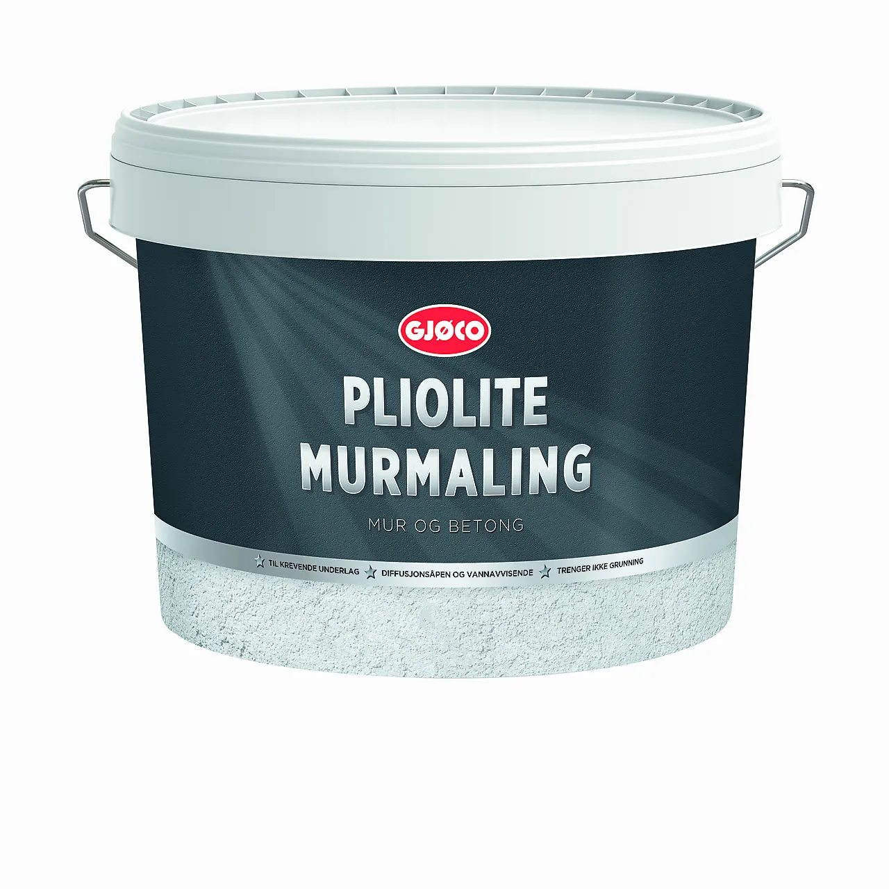 Pliolite murmaling base hvit 9 liter Pliolite murmaling base hvit 9 liter