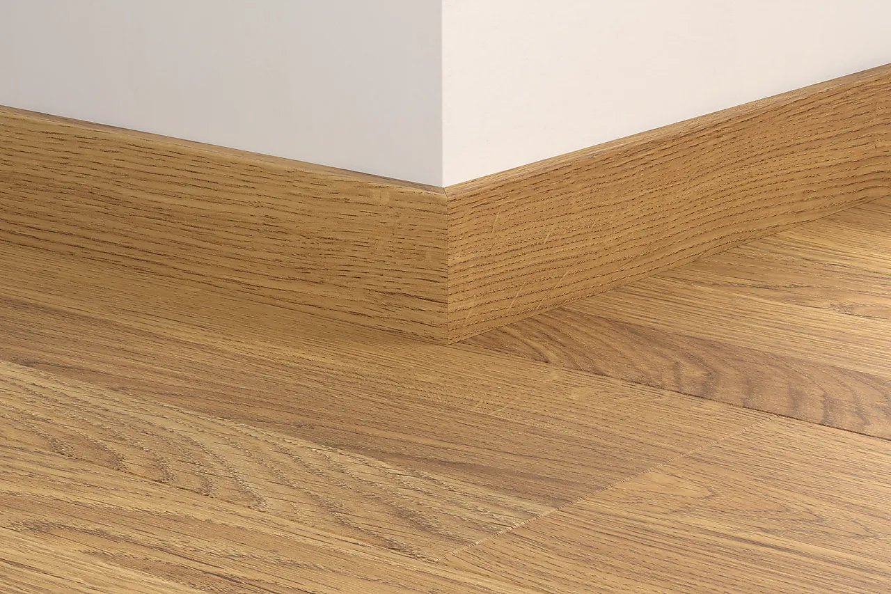 Sokkellist laminat 12x58 mm Elegant Oak dekor 01789 null - null - 2 - Miniatyr