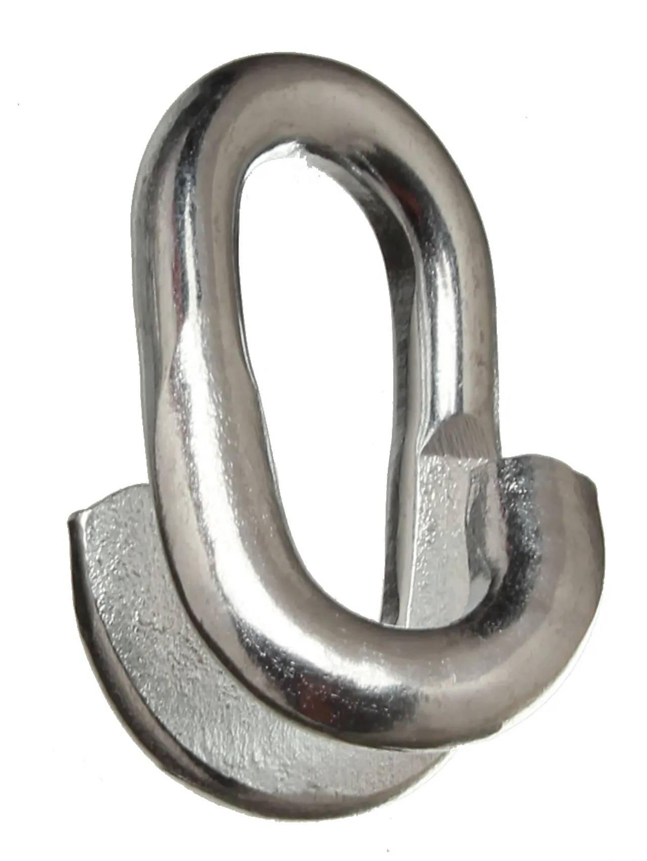 Kjettingskjøter 4 mm 4 stk blå