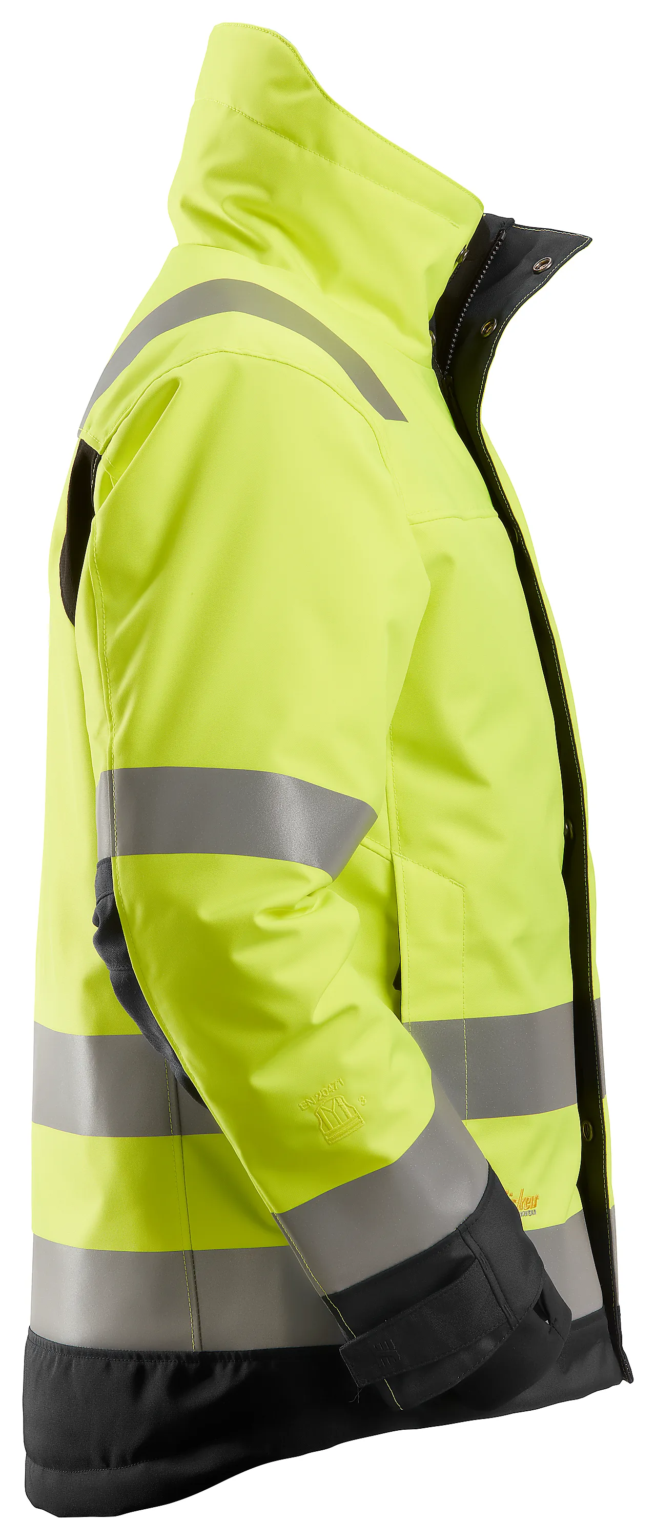 Snickers Workwear Vinterjakke 1130 Gul/Sort 3XL null - XXXL - 2 - Miniatyr