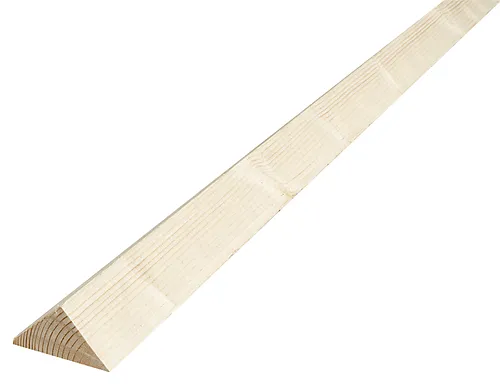 Lekt trekant gran ubehandlet klasse 1 48x48 mm