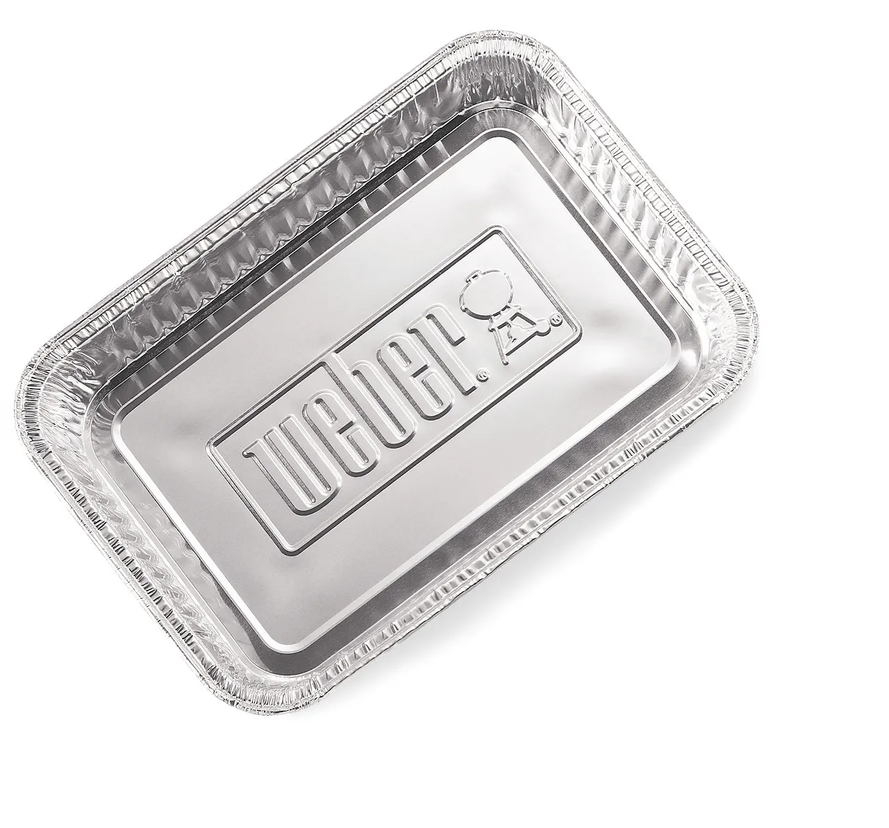 Weber aluminiumsform stor rektangel 10 stk