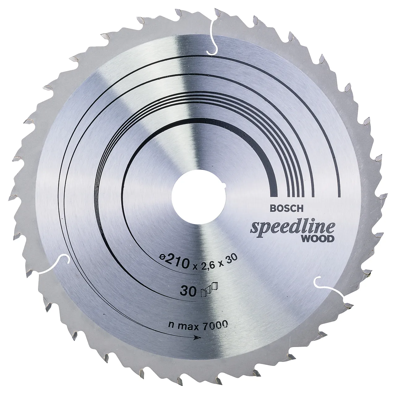 Sirkelsagbl 210x30mm 30vt speedline wood