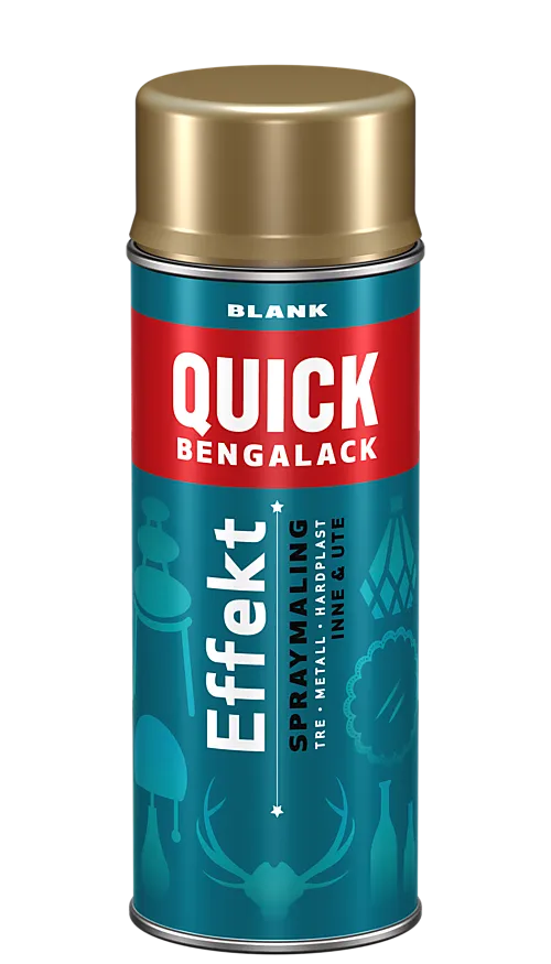 Bengalack effektspray gull metallic 400 ml