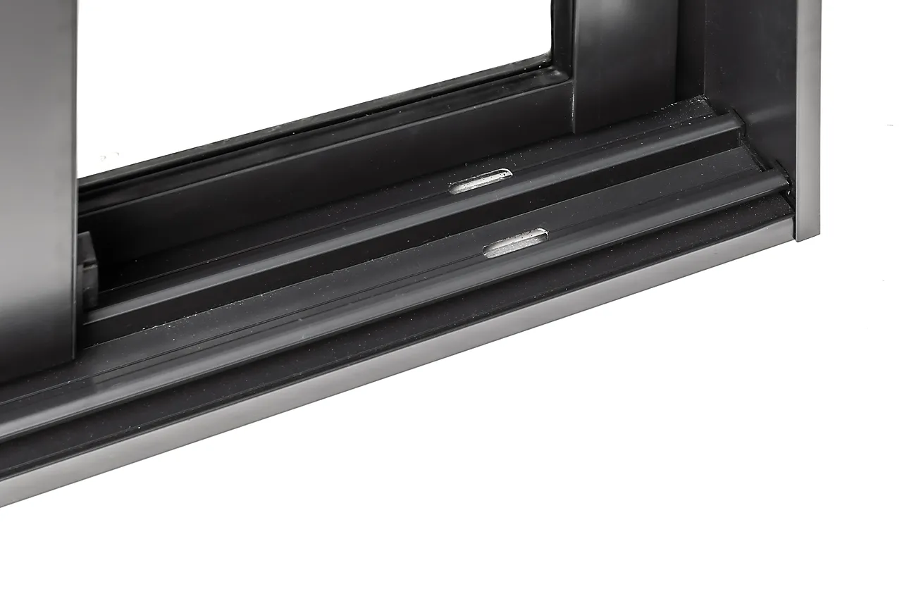 Skyvedør 2 dørblad enkelt glass høyre 180x200 cm null - 180x200 cm - 2 - Miniatyr