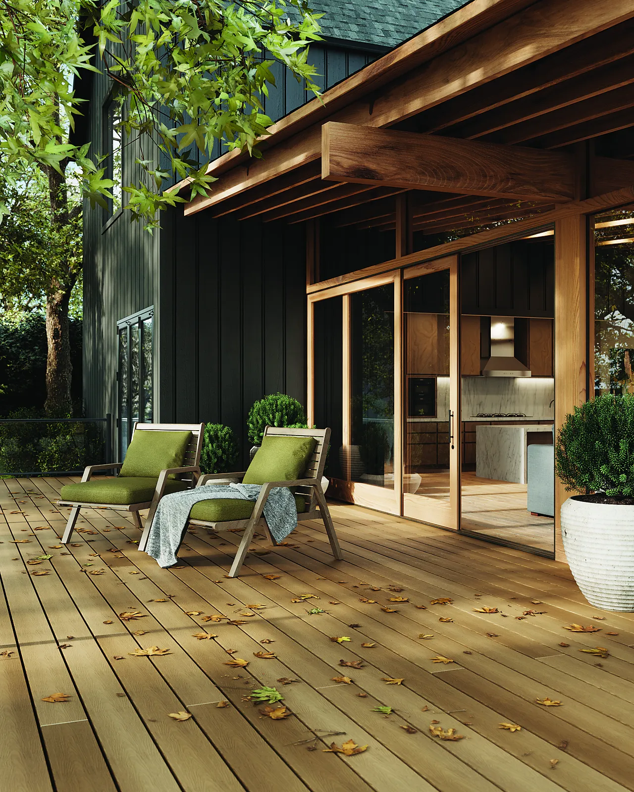 Terrassebord kompositt Prairie 24x137x4880 mm null - null - 2 - Miniatyr