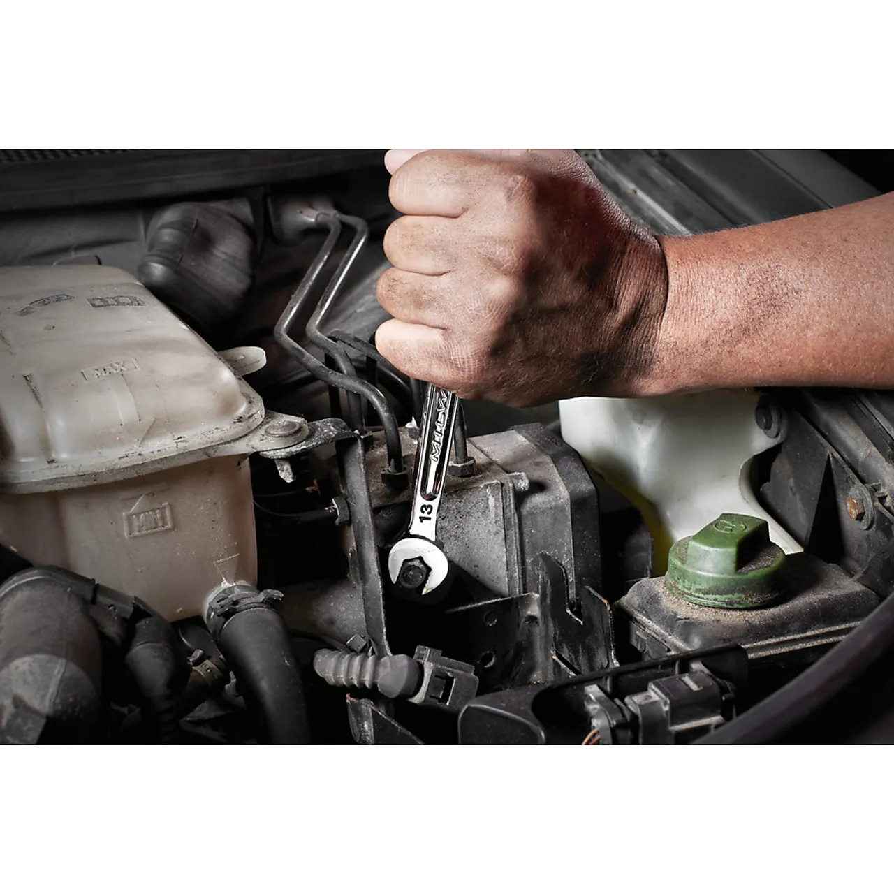 Fastnøkkelsett 15 del mm milw null - null - 2 - Miniatyr