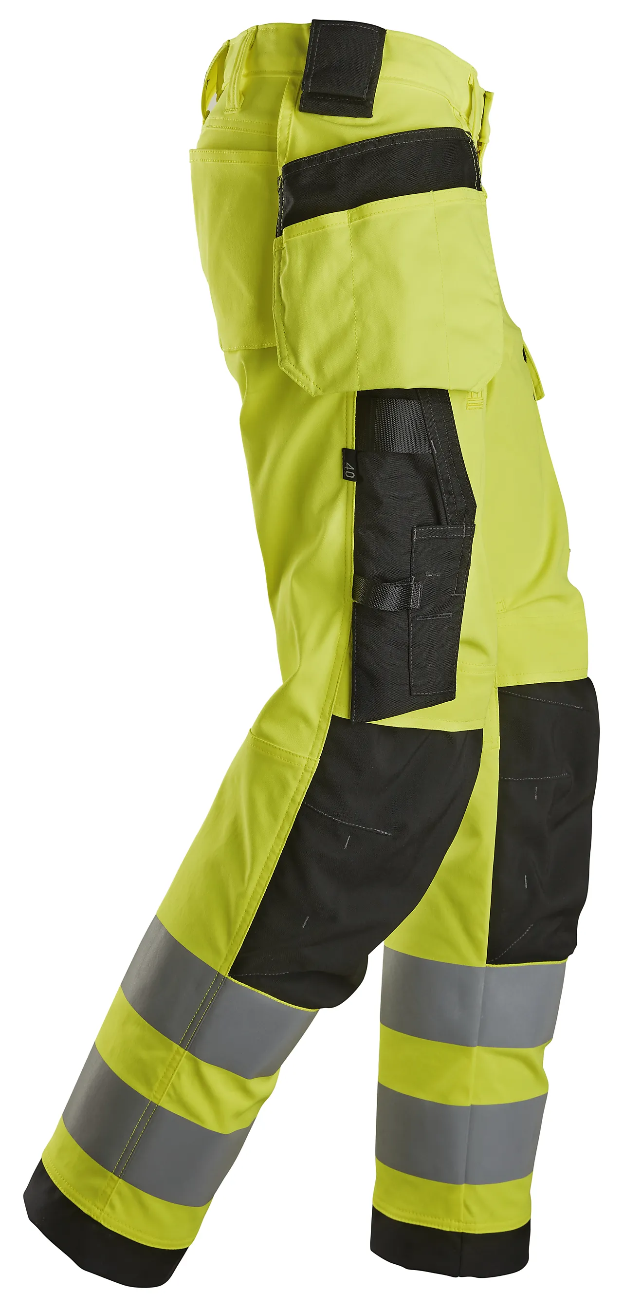 Bukse 6743 kl 2 dame highvis gul str 23