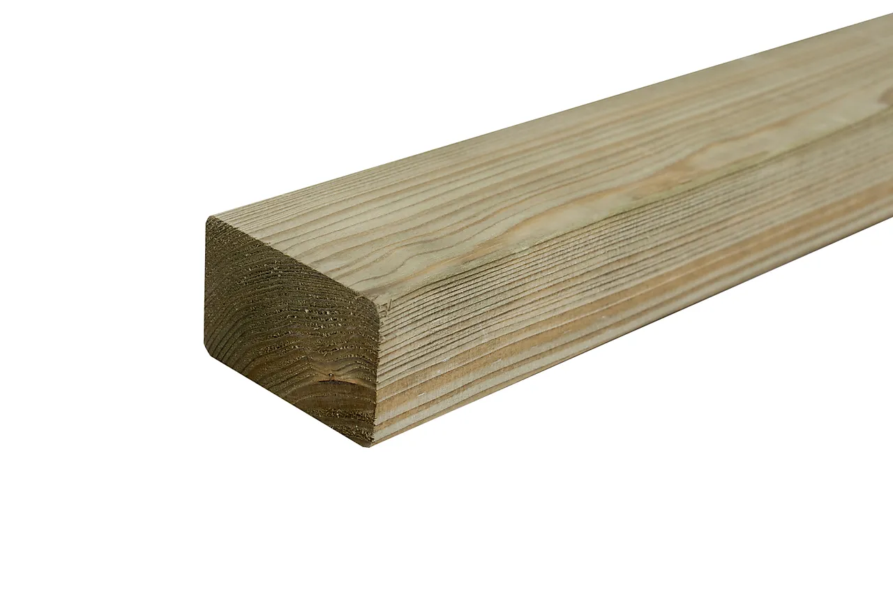Stolpe 43x70x1650 mm impregnert
