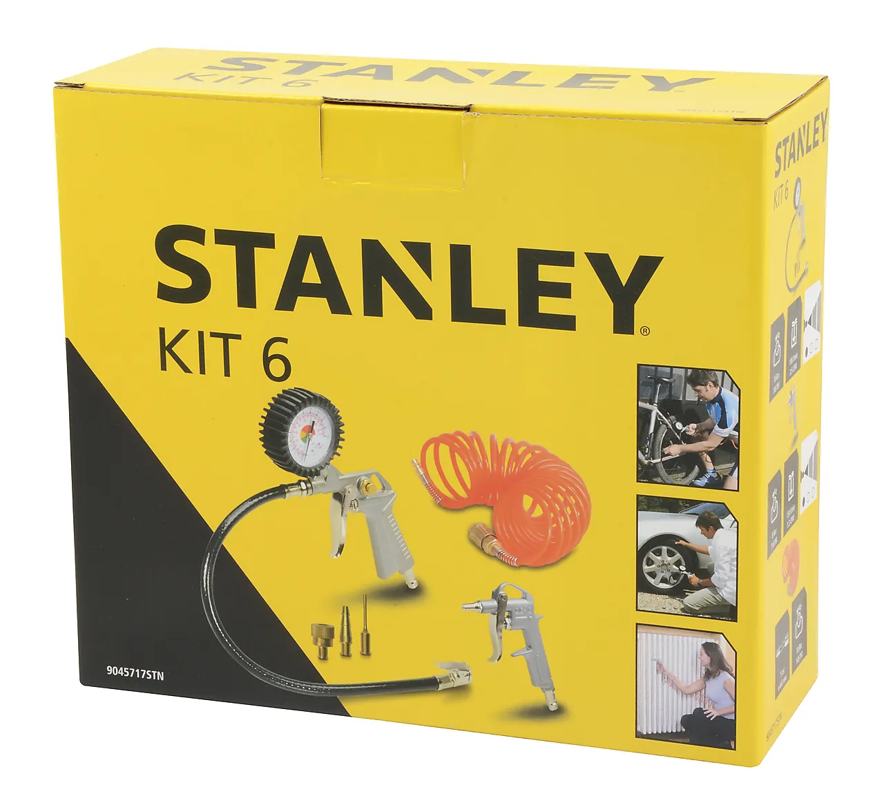 Trykkluftsett 6d stanley Trykkluftsett 6d stanley