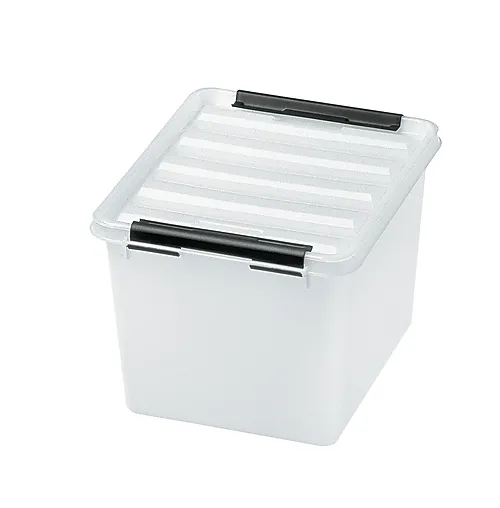 Oppbevaringsboks classic 3 med lokk 3 liter 21x17x15 cm